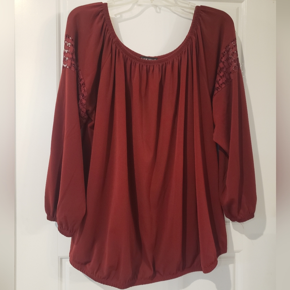 Lane Bryant Peasant Blouse
